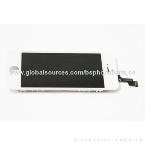 Display LCD for iPhone 5S, white good quality with good service